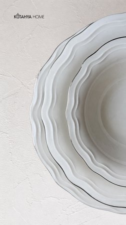 Luxury Yemek Takımı 24 Parça Gerçek Gümüş Lüks Modern
