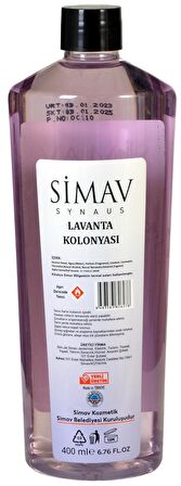 SİMAV Termal Sulu Kolonya Seti 5'li - 400 ml