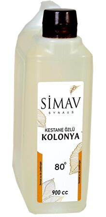 SİMAV Kestane Özlü ve Termal Sulu Kolonya 2'li Set 900ml + 400ml