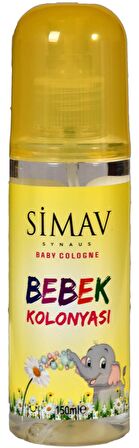 SİMAV Termal Sulu Bebek Seti 2'li - Kolonya 150 ml + Şampuan 500 ml