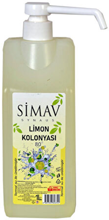 SİMAV Termal Sulu Limon Kolonyası Seti - 4'lü 