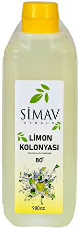 SİMAV Termal Sulu Limon Kolonyası Seti - 4'lü 