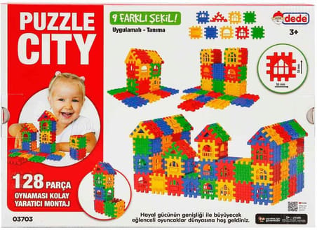 Puzzle City 128 Parça