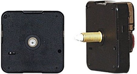 EXİZTİCARET 22 mm Uzun Şaft Sessiz Duvar Saati Mekanizması Askısız 1 ADET exizNM665