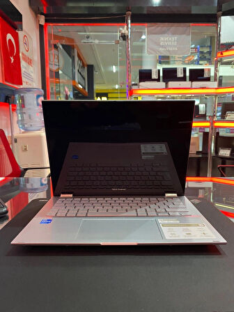 ASUS VİVOBOOK S14 FLİP İ5-1335U 8GB RAM 1TB SSD 14''TP3402VA-LZ187W teşhir
