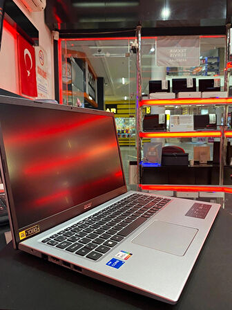 ACER ASPIRE 3 A315-58  İ5-1135G7 8GB RAM 256GB SSD 15.6'' WİN 11 teşhir 