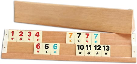 Okey Takımı Büyük Boy - Kumaş Taşıma Çantalı | Melamin Taşlı V.I.P Set