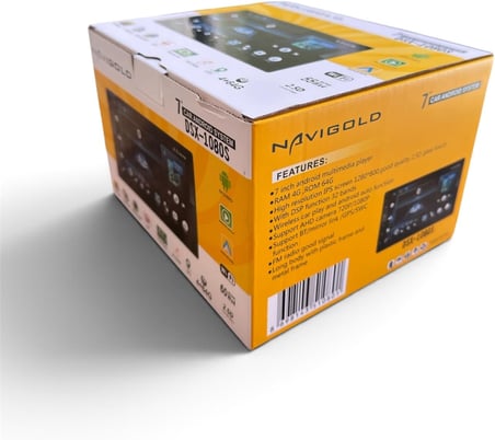 Navigold DSX-1080S 4GB RAM 64GB Hafıza Android Universal Double Oto Teyp (Apple CarPlay &amp; Android Auto Destekli)