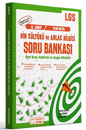 8.Sınıf LGS Din Kültürü Deneme + Konu Tekrarlı Yeni Nesil Soru Bankası 2023-2024