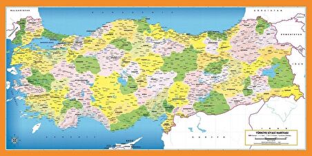 Maşa ile Koca Ayı + Renkli Türkiye Haritası Yapboz Puzzle