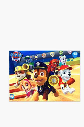 Laço Kids Paw Patrol (Pençe Devriyesi) 48 parça Frame Puzzle/Yapboz