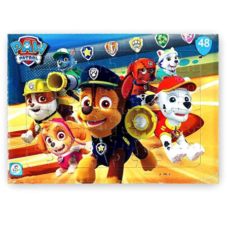 Laço Kids Paw Patrol (Pati Devriyesi) 4 lü Frame Puzzle/Yapboz Set