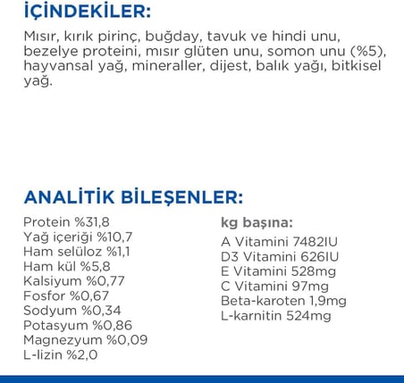 Hill's SP Somon Kısırlaştırılmış Yetişkin Kedi Maması 3KG Avantajlı Paket