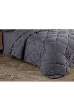 Formeya Antrasit Çift Kişilik Yastık ve Yorgan Seti-195*215