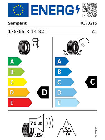 Semperit 175/65R14 82T MasterGrip 2 20254 Üretim Kış Lastiği