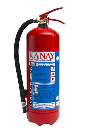 YANGIN TÜPÜ 6KG KURU KİMYAVİ