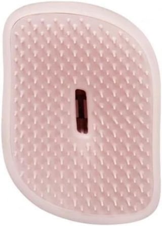 Tangle Teezer Compact Styler Pink Matte Chrome Saç Fırçası - Seyahat ve Çanta Boy Tarak