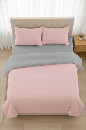 Lastikli Çarşaflı Nevresim Takımı Tek Kişilik ( 1 Adet Yastık Kılıflı)