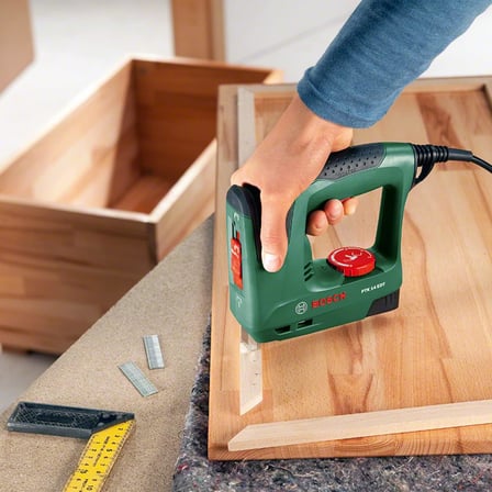 Bosch Home and Garden Zımba - PTK 14 EDT (1000 zımba ile teslim edilir, tip 53, uzunluk 10 mm), Yeşil