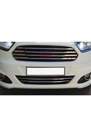 Courier Ön Panjur Krom 6 Parça (İNCE TİP) 2014 - 2017 Eski Kasa