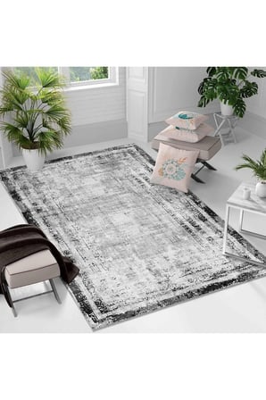 Kaymaz Taban Yıkanabilir Halı – Mutfak, Salon, Yatak Odası için Modern Dijital Baskı Halı (SLNHALI01