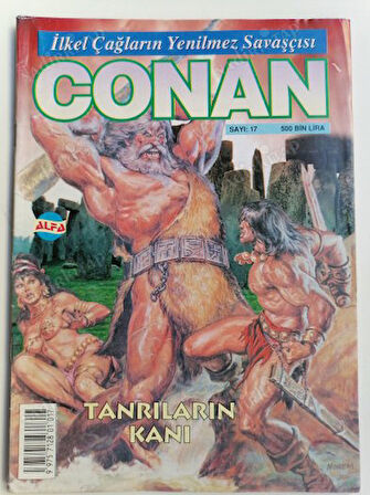 CONAN  - İLKEL ÇAĞLARIN YENİLMEZ SAVAŞÇISI - TANRILARIN KANI- SAYI :17