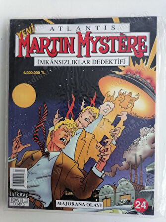 YENİ ATLANTİS / MARTIN MYSTERE Aylık Çizgi Roman Dergisi YENİ SERİ Sayı: 24 - MAJORANA OLAYI