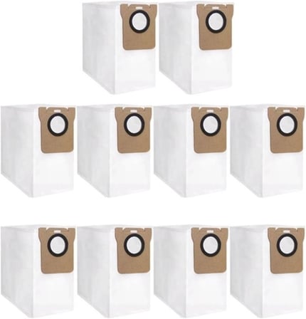 Dreame L10S Pro / L10S Ultra / L10S Pro Ultra /L10 Ultra /L10 Prime /L20 Ultra Robot Süpürge Uyumlu Toz Çöp Torbası Yedek Parça Seti-10 Adet