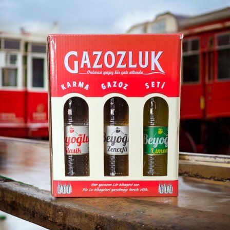 Beyoğlu Gazozluk 6'lı Karma (Tüm Beyoğlu Gazoz çeşitleri bir pakette)