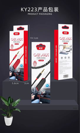KY 223 CAR AUX CABLE SPRİRAL KABLOLU AUXJACK USB BLUETOOTH AUX, Bluetooth Car Receiver Aux FİYAT PERFORMANSTA BİR NUMARA BENZERLERİNE İKİ KAT FAZLASINI ÖDEMENİZE GEREK YOK !!!!