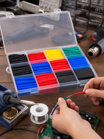 560 Makaron Seti Elektrik Ve Elektronik Kablo İzolasyon Tamir Seti