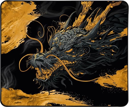 Klasse Longteng Huoyun Special Edition 480x400x4 mm Gaming E-Sports Oyuncu Mouse Pad (Drakonos)
