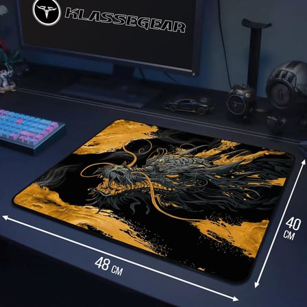 Klasse Longteng Huoyun Special Edition 480x400x4 mm Gaming E-Sports Oyuncu Mouse Pad (Drakonos)