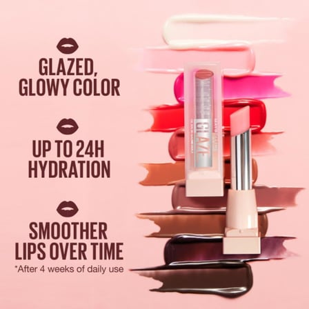 Maybelline New York Lifter Glaze Shea Yağı ve Hyalüronik Asit içeren Renkli Dudak Balmı - 09 Latte Crush