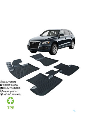 3D PASPAS SİYAH AUDI Q5 2009+