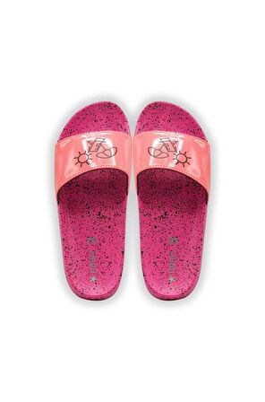 Twigy SS0646B Summer Fuşya Kadın Terlik