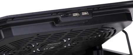 M40 Gaming Laptop Soğutucu Notebook Standı, Mavi Led,14-15.6-17 inch uyumlu, 2 Fan, 2 Usb