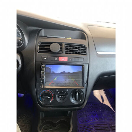 Fiat Linea Fiat Punto Özel BlueWay Double Teyp 7 inç Arka kasası Ayarlanabilir ince 2 Mirrorlink Kamera Hediye