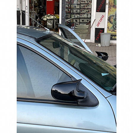 RENAULT CLİO 2 YARASA AYNA KAPAĞI FİBER SİYAH BOYALI