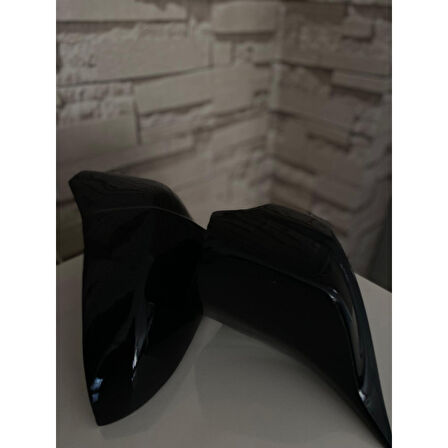 PEUGEOT 207 YARASA AYNA KAPAĞI FİBER SİYAH BOYALI