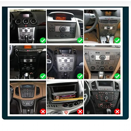 OPEL CORSA ASTRA H VECTRA ZAFİRA 2GB RAM 32GB HAFIZA OEM ANROİD MULTİMEDYA