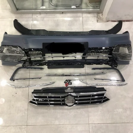 VW PASSAT B8 R LİNE ÖN TAMPON + PANJUR SETİ 2015-2019  FULL DOLU 1.KALİTE