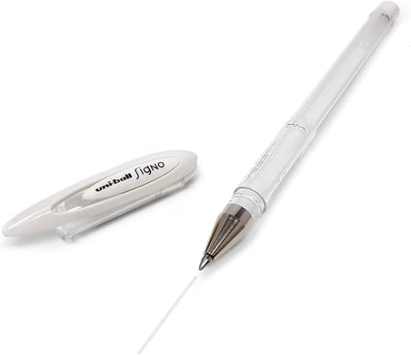 Uni-Ball UM-120AC Jel Kalem, Beyaz