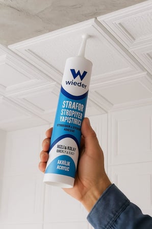 Wieder Strafor Stropiyer Yapıştırıcı Beyaz 450g x 3 adet