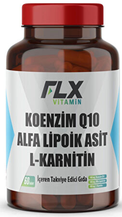 Coenzyme Q-10 L-Carnitine Alpha Lipoic Acid 60 Tablet