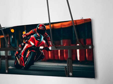 Motosiklet Kask Askısı, Motor Kask Askısı, Kask Askılığı DUCATIX2V4