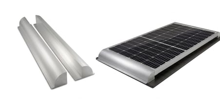 ALÜMİNYUM GÜNEŞ PANELİ BRAKETİ (670MM)