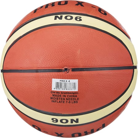 Delta Elite Pro X Basketbol Topu, Turuncu, 6 Numara