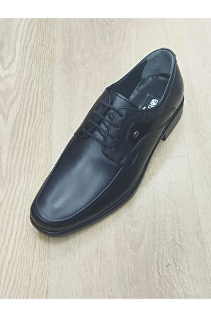 Erkek Mevsimlik Kundura Hakiki Deri  Kauççuk Taban Bağlı