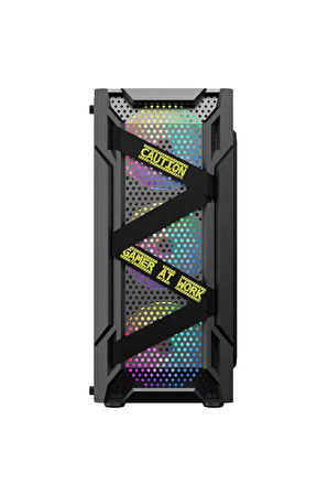 DFS Gaming BELERICK RYZEN 7 5700X-A520M-RTX 5060 8GB-32GB RAM-1TB M.2 SSD-OYUNCU BİLGİSAYARI